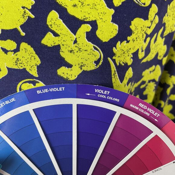 Lularoe Disney Medium Irma Tunic Top Toy Story Teacher Dinosaur Neon NWT - Picture 11 of 11